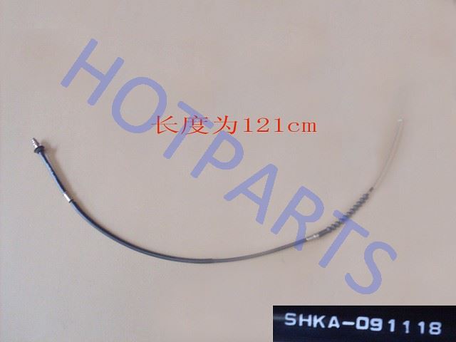 картинка ТРОС ПЕРЕД.С ОБОЛОЧ.ПРИВ РУЧ.ТОРМ ПИКАП  - 11-3508040  3508120-D01