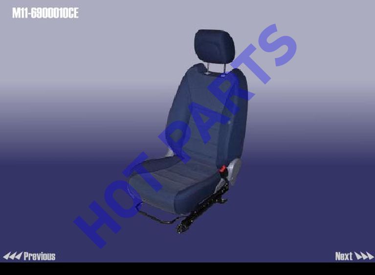 SEAT ASSY- FR RH