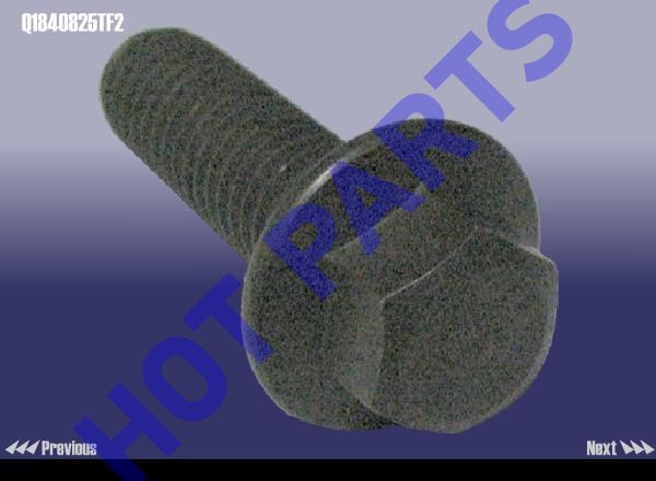 CONNECTING BOLT-REAR HOUSING