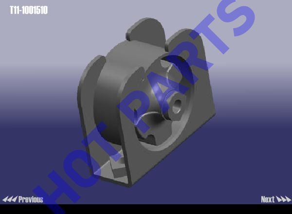 картинка ОПОРА ДВИГАТЕЛЯ ПЕРЕДНЯЯ CH TIGGO  T11-1001510
